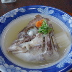 割烹 戸田本店 - タイの骨蒸し