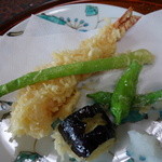 割烹 戸田本店 - 海老の天ぷら