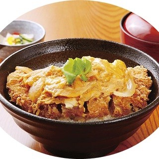 Specialty boiled Katsu-don (Pork cutlet bowl)