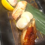 活魚廻転寿司　にぎり長次郎 - 炙りづくし 込980円