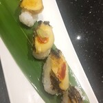 活魚廻転寿司　にぎり長次郎 - 煮あわびづくし 込880円(期間限定価格)