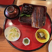 炭焼うな富士 白壁別邸 - 肝入り特上うな重