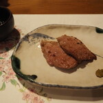 手打蕎麦 ふじや - 合鴨炙り焼き