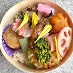 のっけべんとうなっぱ - お花見弁当
