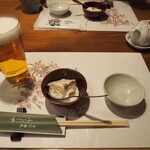 手打蕎麦 ふじや - 乾杯は生ビール