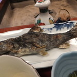弥次兵衛 - 岩魚の塩焼き