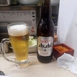 七福神 - 瓶ビール(大)　　グラスはジョッキーで！