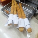 七福神 - ごぼう×②　　アスパラ×②