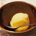 手打蕎麦 ふじや - たぶん柚子