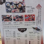 鮨処魚徳 - メニュー