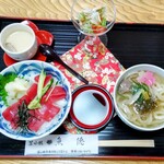 鮨処魚徳 - 鉄火丼セット