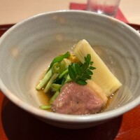 花邑 - 煮物。筍、芹、鴨。