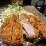 とん鈴 - ロースカツ定食 特上