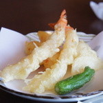 杜若 - 天麩羅御膳2皿目