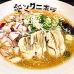 煮干しラーメン キングニボラ - 期間限定「広島牡蠣怪獣カキジャロン」牡蠣ラーメン