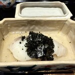 雅醸 - 【 あぶらぼうずの蒸し寿司 】