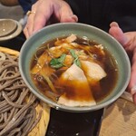 手打ちそば 根津 鷹匠 - 肉