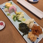 手打ちそば 根津 鷹匠 - おかず