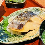 京都一の傳  - サワラの蔵みそ焼き