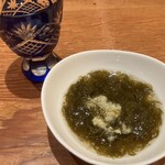 喜多八 - 料理写真:お通し（もずく）