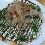 セテール  - お好み焼き♪卵を泡立ててあるので、ふわっと軽い食感です。