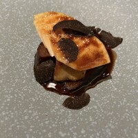 レストランエール - 牛タン、フォアグラとリンゴ