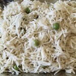 インド料理 パリワル - フワッフワに香り良く炊けたグリーンピースプラオ♪