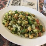 インド料理 パリワル - 春っぽいと言えなくも無いチャナサラダ(¥540)