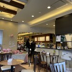 相模原菓子工房 ら・ふらんす - 店内のカフェスペース
