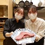 肉料理ふくなが - お二人は卒業されるので寂しくなります