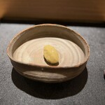 銀座 有涯 - 藁のアイス