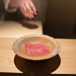 銀座 有涯 - 雪降り和牛