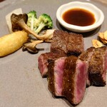 肉料理ふくなが - サーロインステーキ