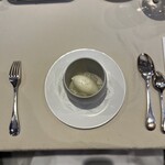 レストラン コートドール - ヨーグルトのソルベ　カルダモンのジュレ