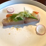 THE SODOH HIGASHIYAMA KYOTO - サワラと春野菜 カラスミをまぶして