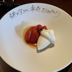 THE SODOH HIGASHIYAMA KYOTO - よつぼし苺 リコッタチーズのせアイス