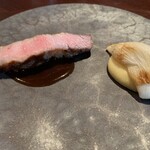 THE SODOH HIGASHIYAMA KYOTO - 京都ポーク 新玉ねぎとマッシュポテト付け合わせ