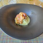 イル・テアトロ - 高糖度トマトと生雲丹のタリオリーニ