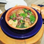 ミアスタンド - ホタルイカ菜の花アヒージョ