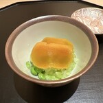 味幸 - うすい豆と唐墨餅の飯蒸し