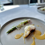 forty three - 発酵レモンと桜鯛のポワレ