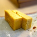 すし善 - アラカルト・玉子 牛乳入り