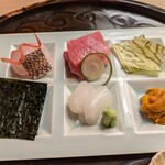 懐石料理 桝田 - お造り