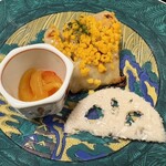 小城 - 鰆西京焼き･蓮根とパフリカの甘酢