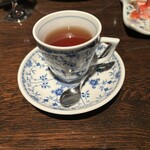 グリーンヒルズ草庵 - 夕食　紅茶