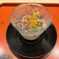 祇園 にしかわ - 蛍烏賊のワタ、オリーブオイル