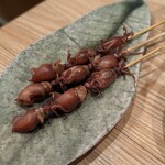 五月四日 - ホタルイカ串焼　1本¥480