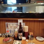 居酒屋 かのや - 2本目から、やはり大瓶へと変更