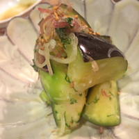 手料理 右近 - ナスの浅漬け的な