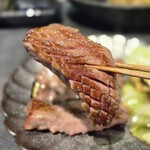 りきちゃん - 焼き上がったタン